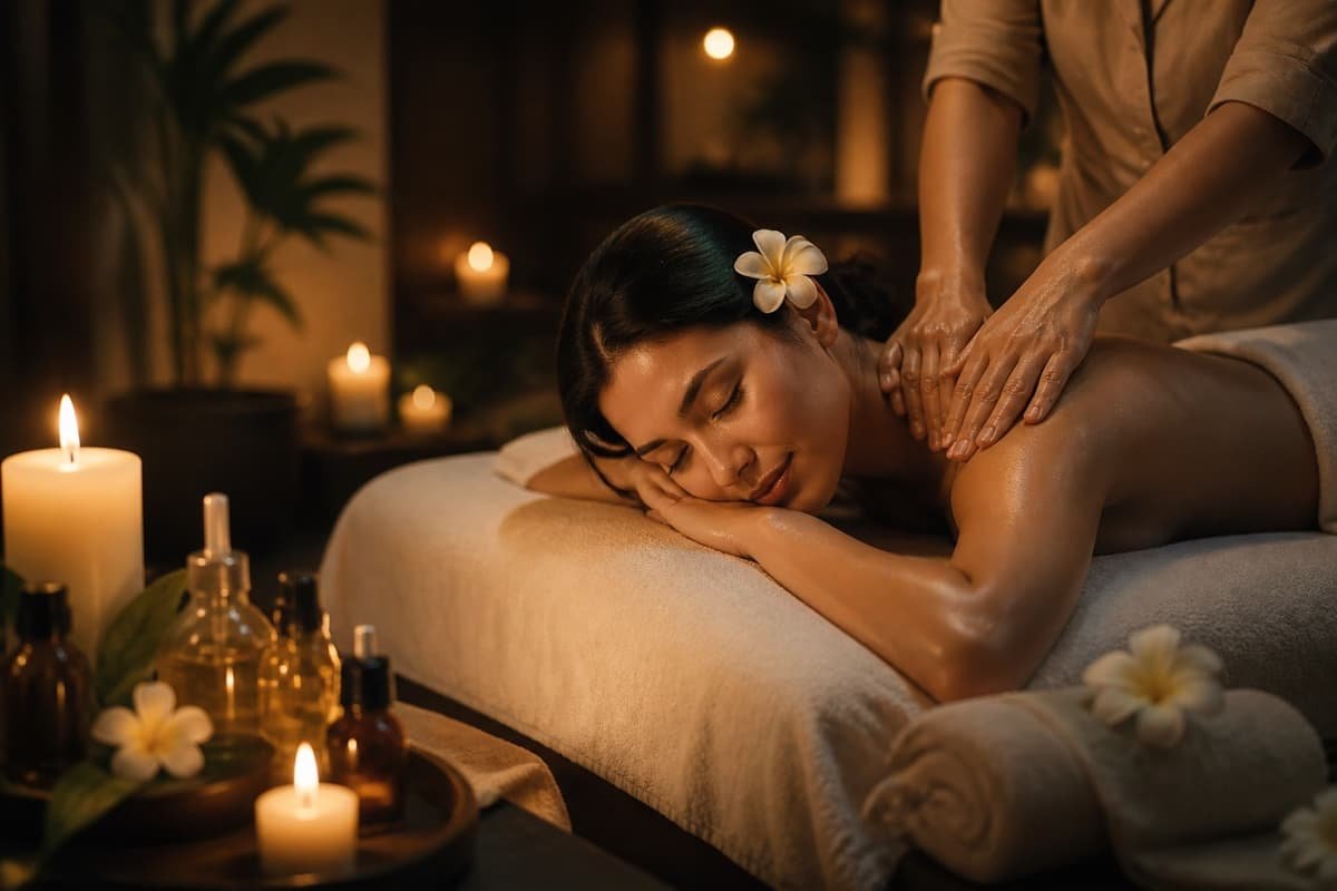 Swedish Massage home-service massage atmosphere